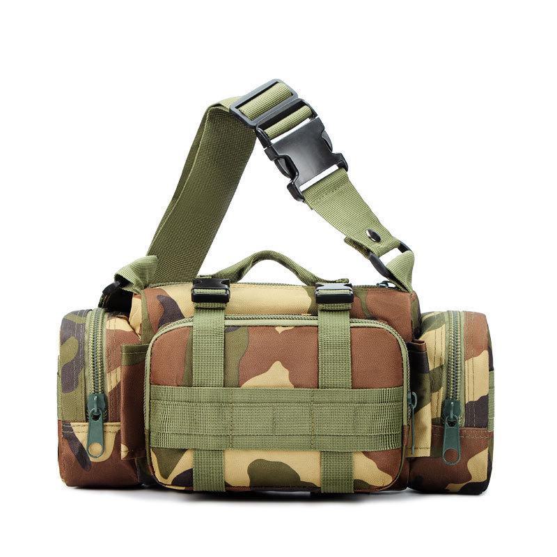 MOLLE Tactical Multi-Function Waist Bag for Outdoor Fishing & Camera Storage