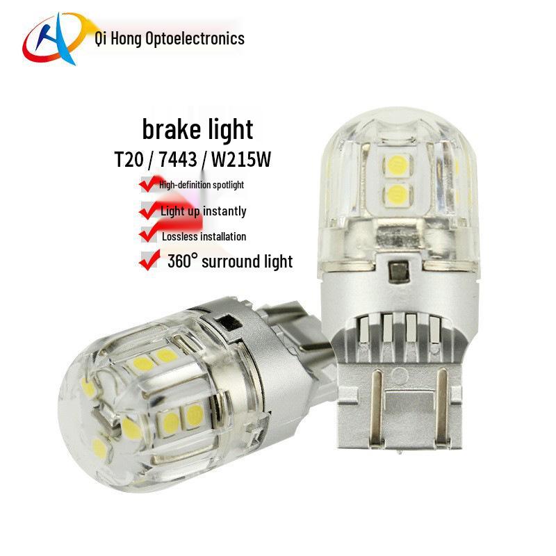 High Brightness Universal Car LED Brake Light Bulb W21/5W - Suitable for Taillights