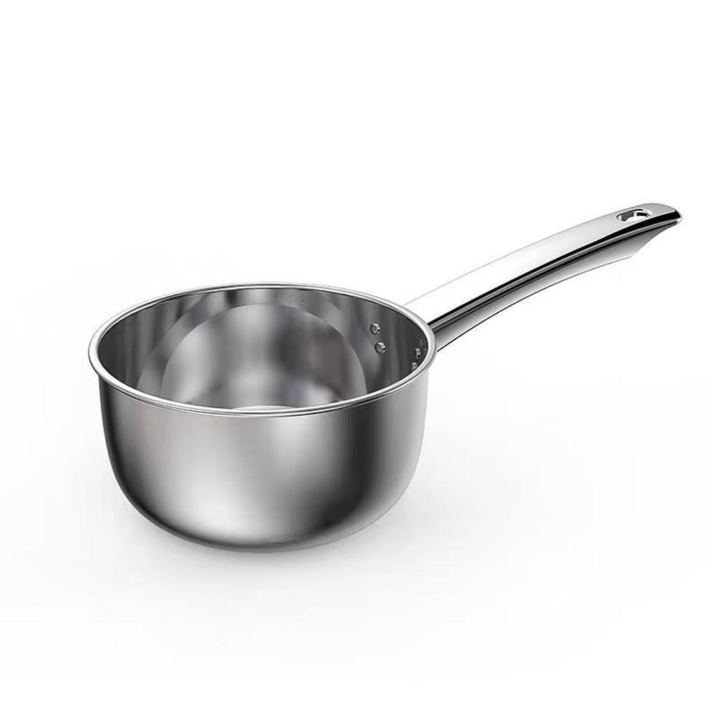 Thickened Stainless Steel Water Scoop Food Grade Home Kitchen Short Handle Flat Bottom Water Ladle
