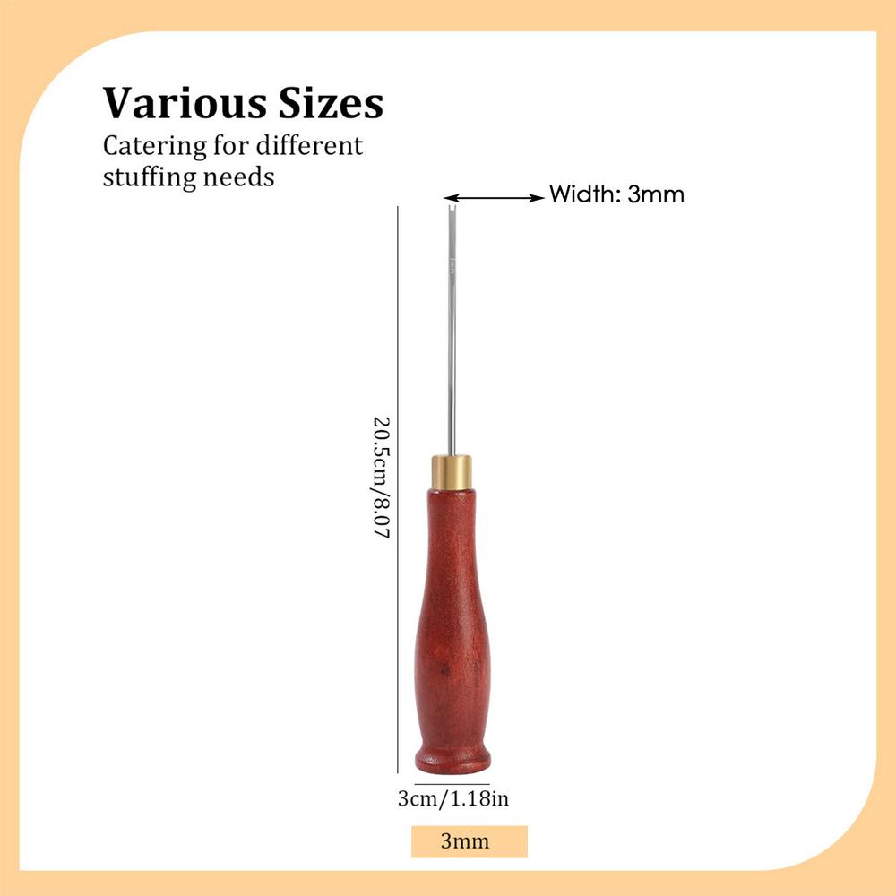 

Doll Stuffing Tools Plush Toy Stuffing Tool Multi-purpose Craft Supplies Efficient Manual Awl doll stuffing tool