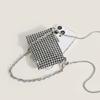 Stylish Rhindiamond-filled Bag Mini Shoulder Crossbody Bag Hand Handbag Women's Lipstick Bag