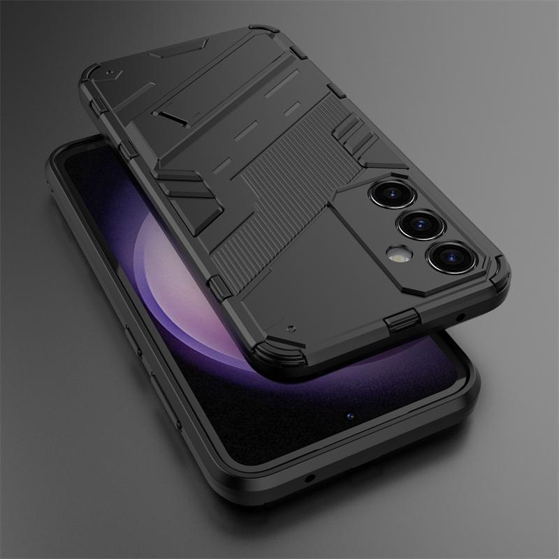 For Samsung Galaxy S23 FE Case For Samsung S23 FE Cover Coque Punk Armor Shockproof KickStand Phone Bumper Samsung S23 FE