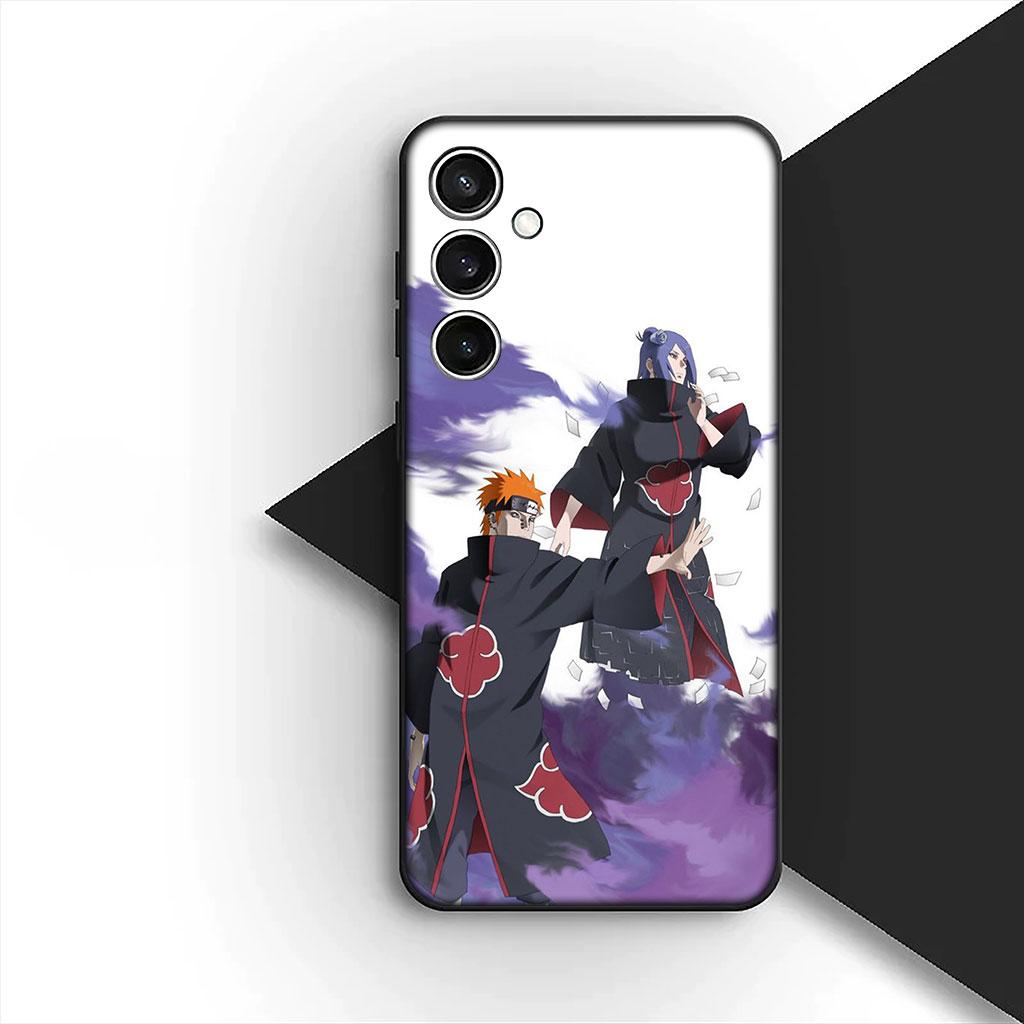 Pain Akatsuki Narutos Uchiha Itachi Silicone Phone Cover for Apple iPhone 17 Air 12 13 Pro Max Mini ProMax 7 + 8 Plus Soft Case