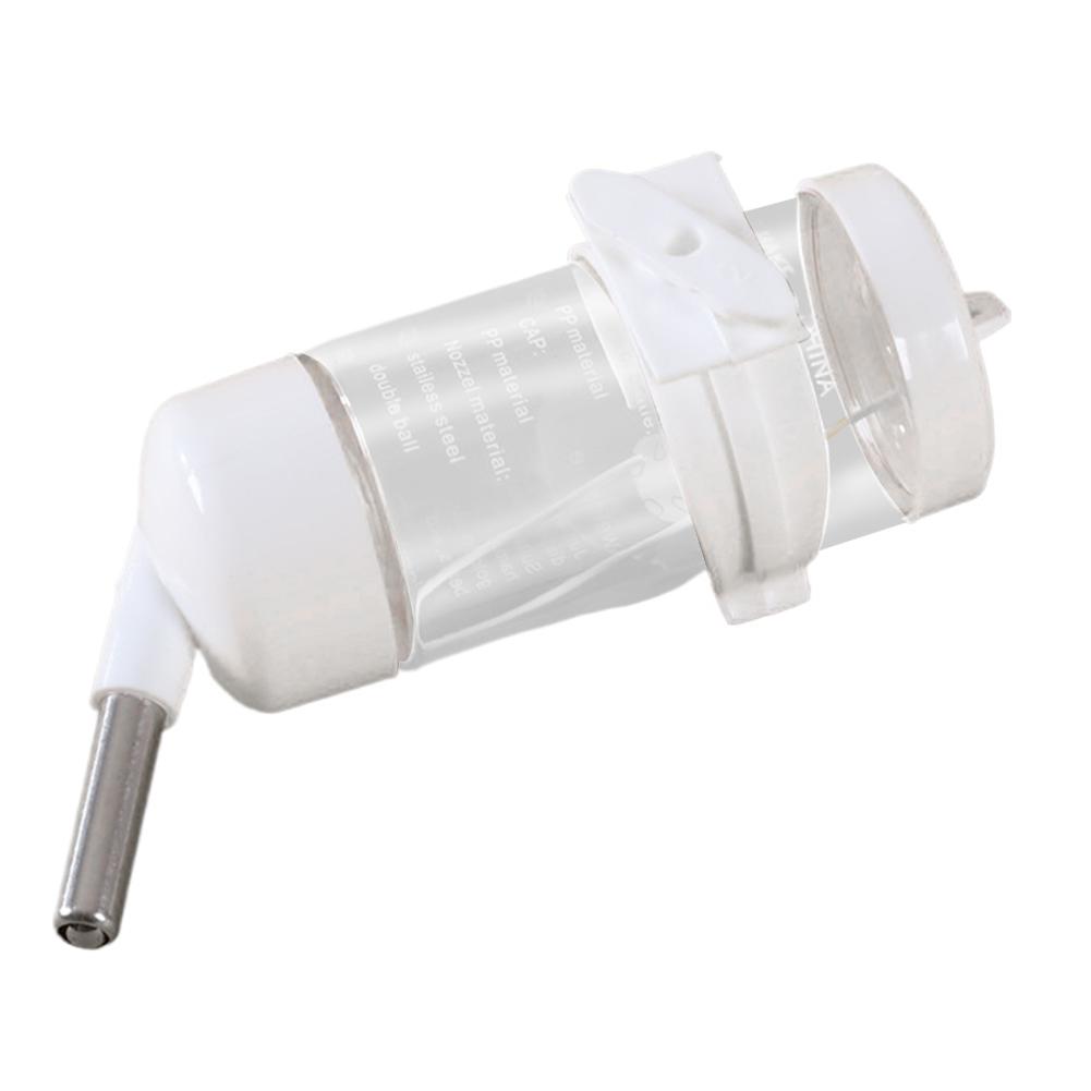 80ml Ball-bearing Pet Water Bottle for Hamster Rabbit Anti-Leak Hanging Dispenser Small Pets Cage Feeder Drinking Fountain
