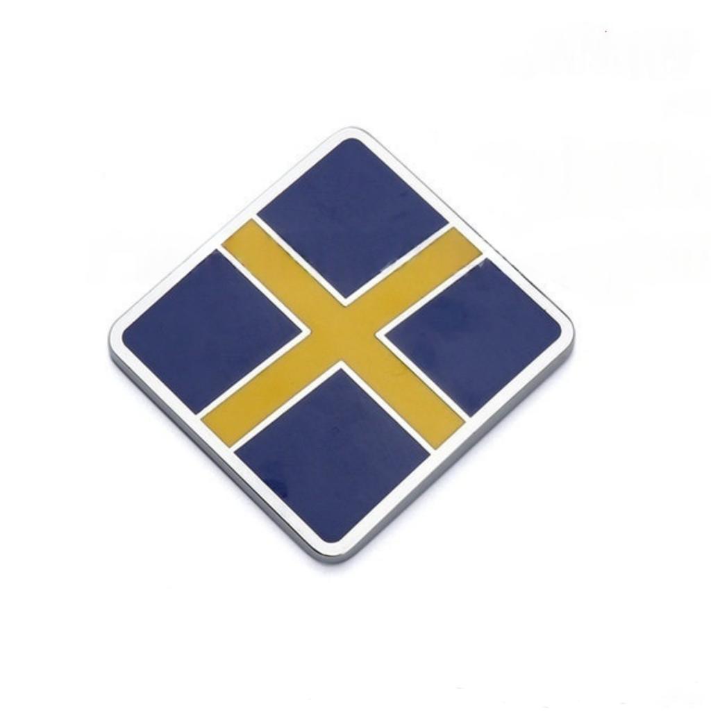 3D Metal Car Front Grille Badge Rear Trunk Logo Sticker Emblem Decal Decoration for XC40 XC60 XC90 V90 S90 S60 V60 V40 C70