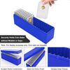 Plastic Coin Slab Storage Box 20-Slot Coin Holder Organizer Case Fits for PCGS Slabs Secure Coin Collection Box for Collectors - Excluding Coin Slab