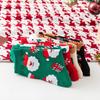 Trendy Christmas Cartoon Mid-Calf Socks for Women - Cute and Cozy Autumn/Winter Cotton Gift In Red