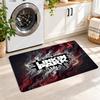 Flannel Kitchen Mat Linkin Park Soft Area Rug Non Slip Floor Carpet Home Decoration