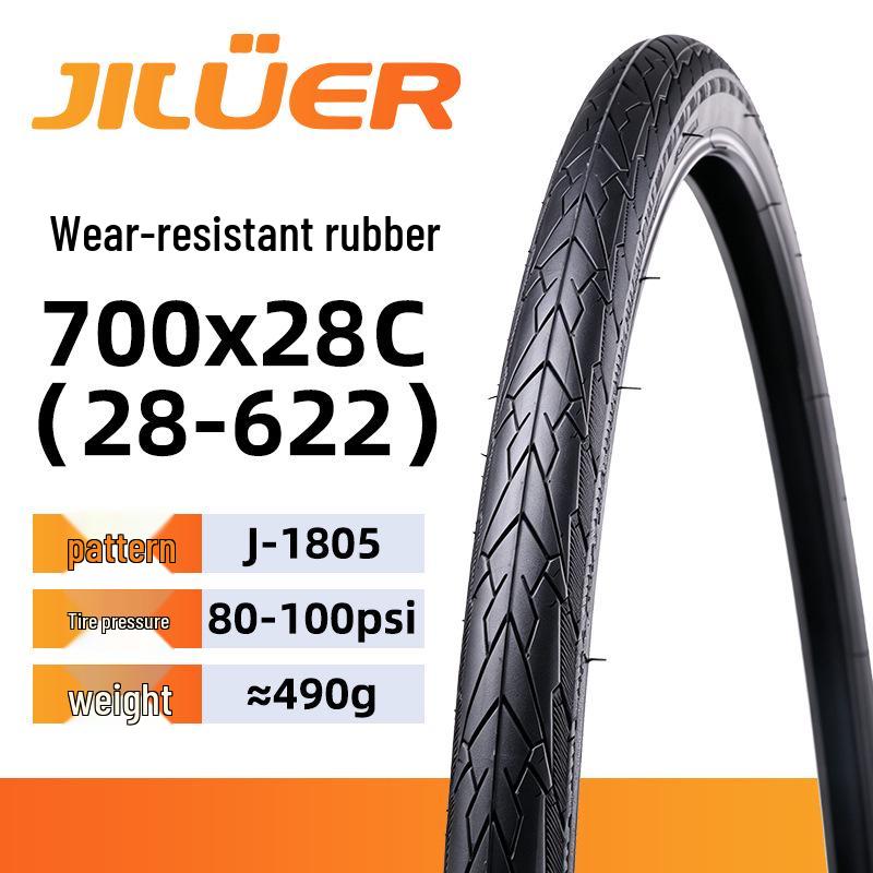 Black Cat Anti-slip Road Touring Bike Tire 700x25C To 38C Series