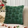 Ghost Pumpkin Plush Faux Fur Pillow Covers Soft Halloween Decor For Sofa Couch Bed Living Room White Orange Pillowcases 11x11CM