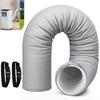 Air Conditioning Insulation Cover Set Universal Easy to Install Portable AC Hose Insulation Sleeve Air Conditioner Hose Cover Wrap