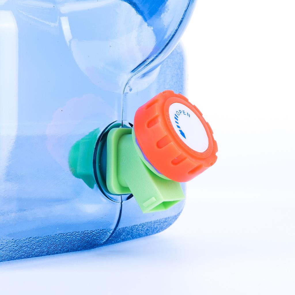 Outdoor Water Storage Bucket  with Faucet 20-7L Large Capacity Water Container For Travel Hiking Square Beverage Water Container