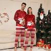 Family Matching Print Sets Pajamas Loungewear Outfits Family Matching Long Sleeve Tops+Pants Set