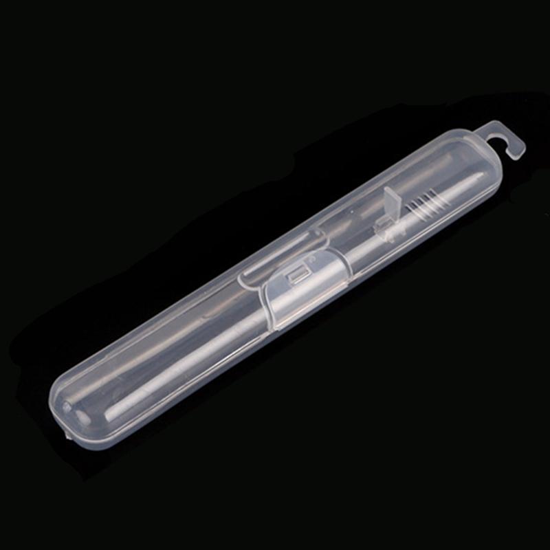 Transparent Toothbrush Storage Box Cases Travel Portable Holder Practical Container Toothbrush Box Organizer Bathroom Tools 1pcs