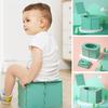 Orinal portátil para bebé, asiento de inodoro para coche, viajes al aire libre, camping, asiento de entrenamiento para niños y adultos, orinal plegable para niños.