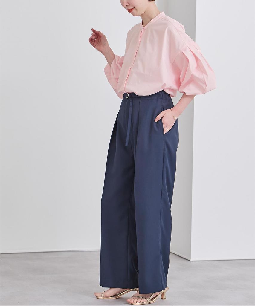 Din BYXU0948 Puffärm Storlek Liten Damblus, Rosa,