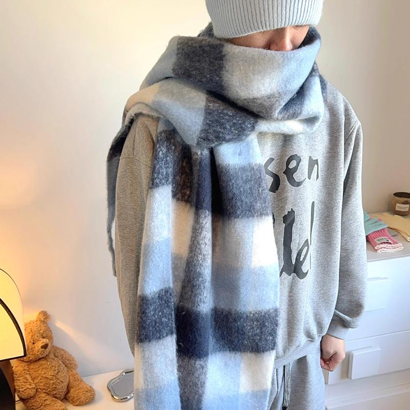 New Thickened Warm Women'S Scarf Winter Multifunctional Shawl Soft And Comfortab