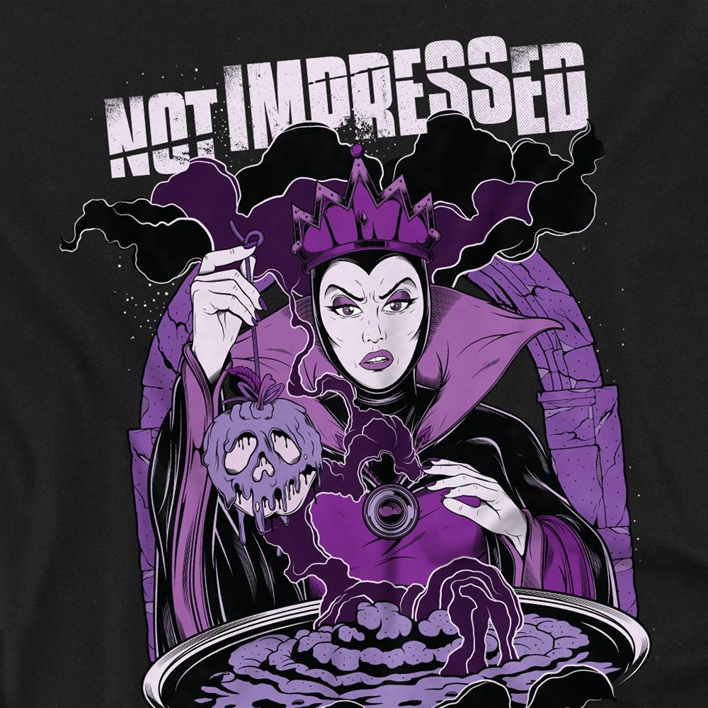 Disney Villains Unisex Adult Not Impressed Evil Queen T-Shirt