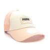 PUMA Trucker Cap 2023 Rose Dust White Free Size 024033, Spring/Summer Colors, (05),