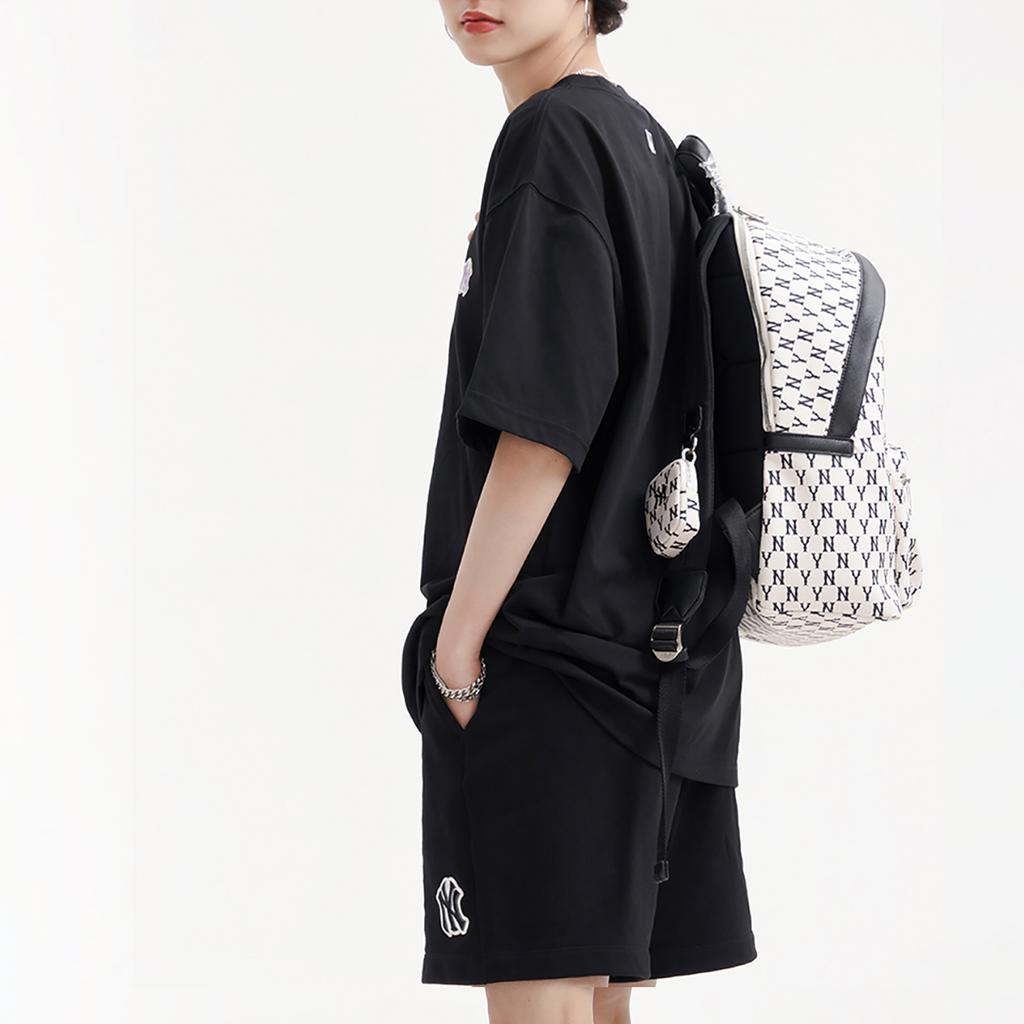 New MLB New York Yankees T Shirts Unisex Black 3ATSB0233-50BKS