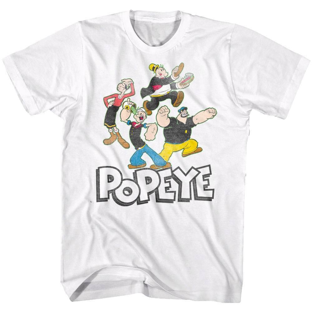 Popeye Sailor Crew Men T Shirt XXXL