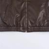 Autumn New Women's Jacket Simple Loose Clothing Casual Fashion Coat All-match Imitation Leather Pilot Jacket