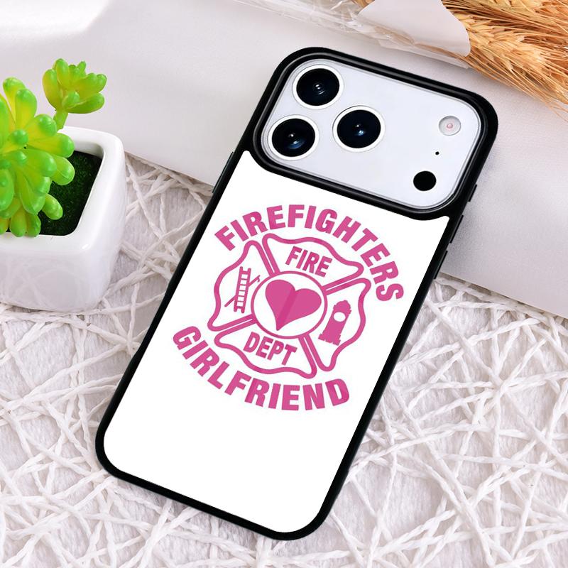 Firefighter Fireman Logo Symbol Phone Case for iPhone 17 Air 16 15 11 12 14 13 Pro Max Shockproof Cover