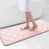 Olanly Bath Mat Rug Machine Wash Dry Cozy Memory Foam Ultra Soft Bathroom Rug Thick Bath Mat For Bathroom Floor Tub And Shower