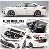1/32 Alloy Die-cast Toyota Corolla Car Model Simulation Sound and Light Pull Children's Toy Car Collections for Boys' Birthday Gifts