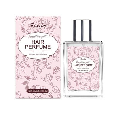 Profumo per Capelli alla Rosa Nebulizzatore Delicato Naturale Fresco Elegante Leggermente Profumato Quotidiano Portatile Spray per Capelli