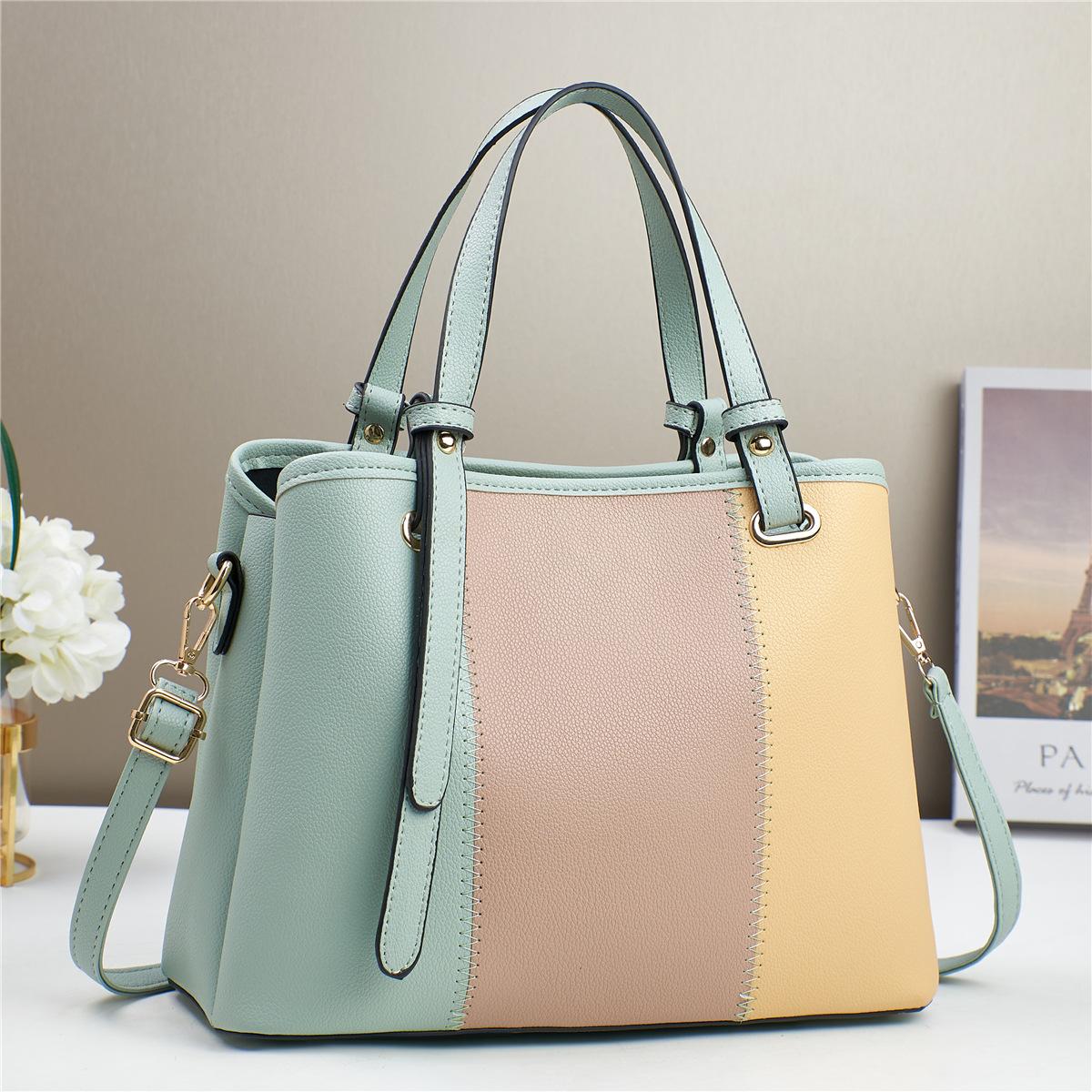 

Нова жіноча сумка через плече зі зрощенням. Високоякісні жіночі сумки. Модна дизайнерська повсякденна сумочка. Гаманець.