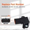 1x Manifold Pressure Sensor Turbocharger Boost Sensor Fit for BMW 13627599042 US