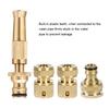 Pack of 4 Car Wash Nozzles Vehicle Cleaning Tool Water Hose High Pressure Sprayers Garden Irrigation Watering Copper