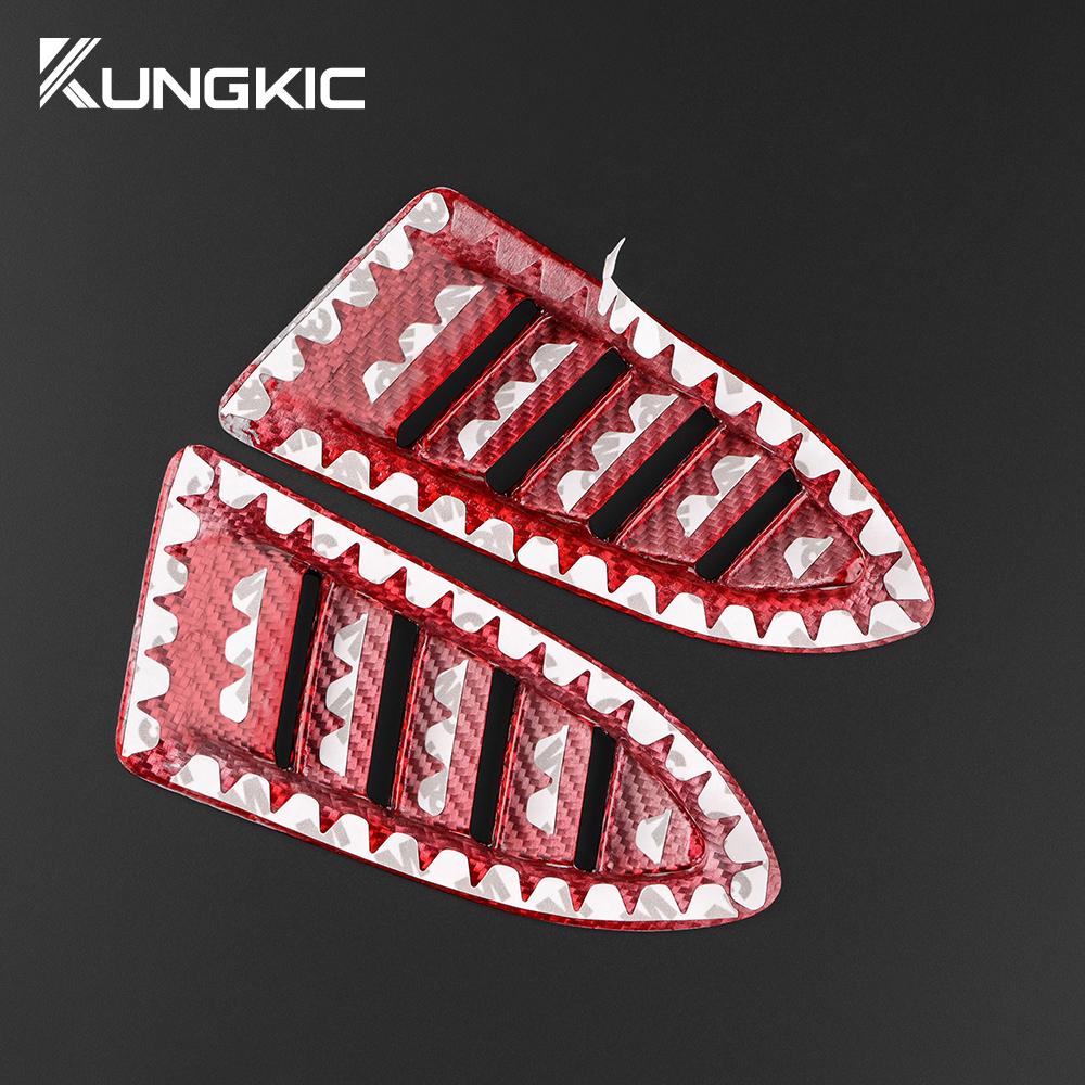 Real Hard Carbon Fiber Sticker For Subaru WRX/ WRX STI 2025 2025 2025Car Dashboard Side Air Vent Frame Interior Trim Accessories