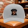 Unisex Rottweiler Dog Breed Baseball Cap  Adjustable Pet Lover Hat with Rottweiler Art Lightweight for allSeason Wear for me
