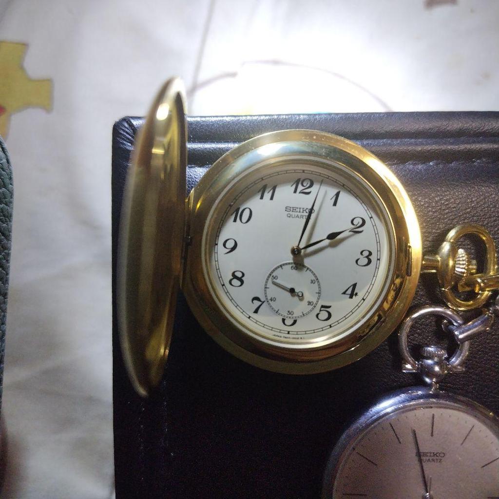 [USED] Three SEIKO pocket watches available until September 30th