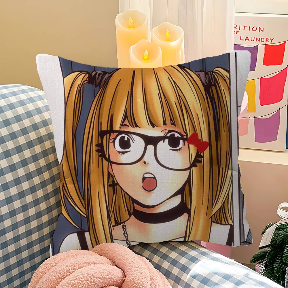 Anime Death Note Lucky Dragon pillow cover sofa cushion cover home room decoration children gift