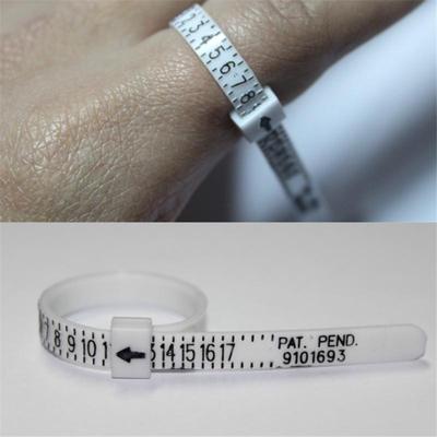 2 Stück Multisizer Ringgrößenmessgerät UK Größe A Z US Größen 1 17 Messungen Ringgrößenmesser