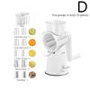 NEW 5 In 1 Rotary Cheese Grater With Handle Manual Suction Strong Nuts Shredder Slicer Base With Vegetable Grinder Graters V1Z5