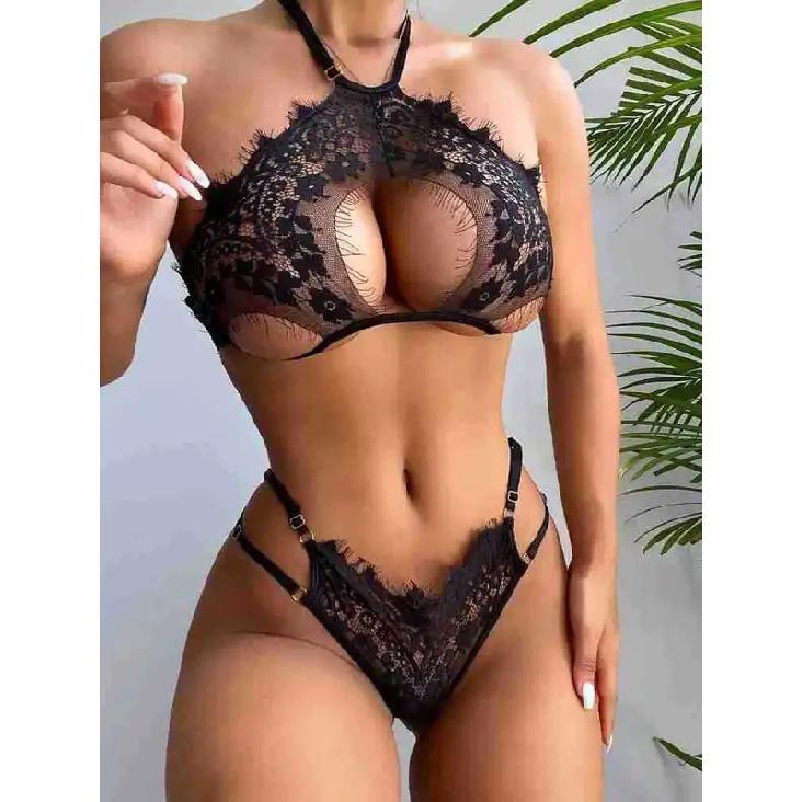 Sexy Lace Lingerie Sexy Hot Erotic Costumes Porno Women's Lenceria For Sex Underwear Sleepwear Female Lingerie Exotic Apparel