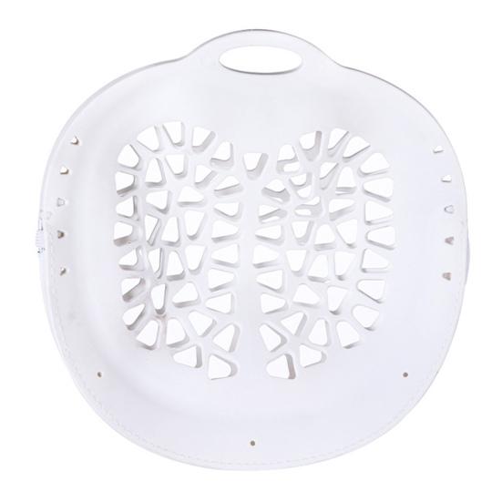 

Силиконовый мешок для стирки бюстгальтеров, полый сетчатый дизайн, удобное хранение, подвесной дизайн для сушки, носки, перчатки, мешочек для стирки белый