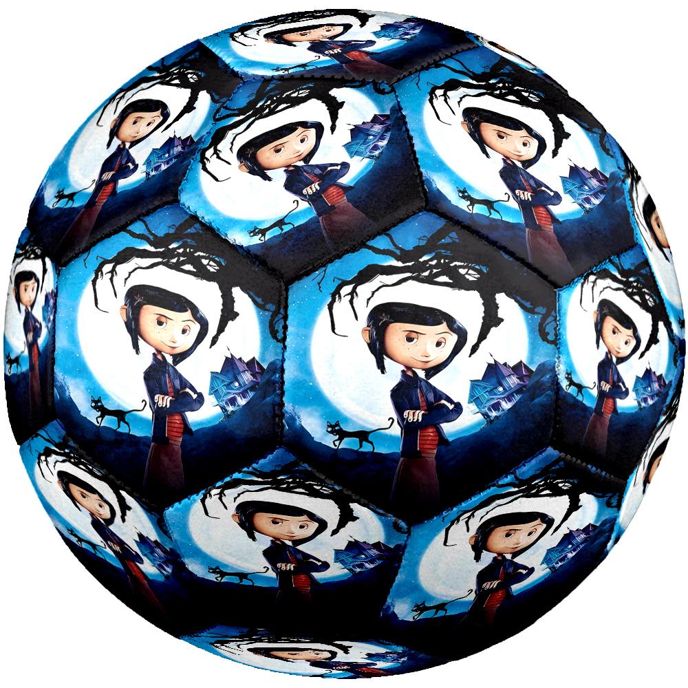 Coraline Theme Size 5 Soccer Ball, Suitable for Both Indoor and Outdoor Matches, a Gift Suitable for Everyone.
