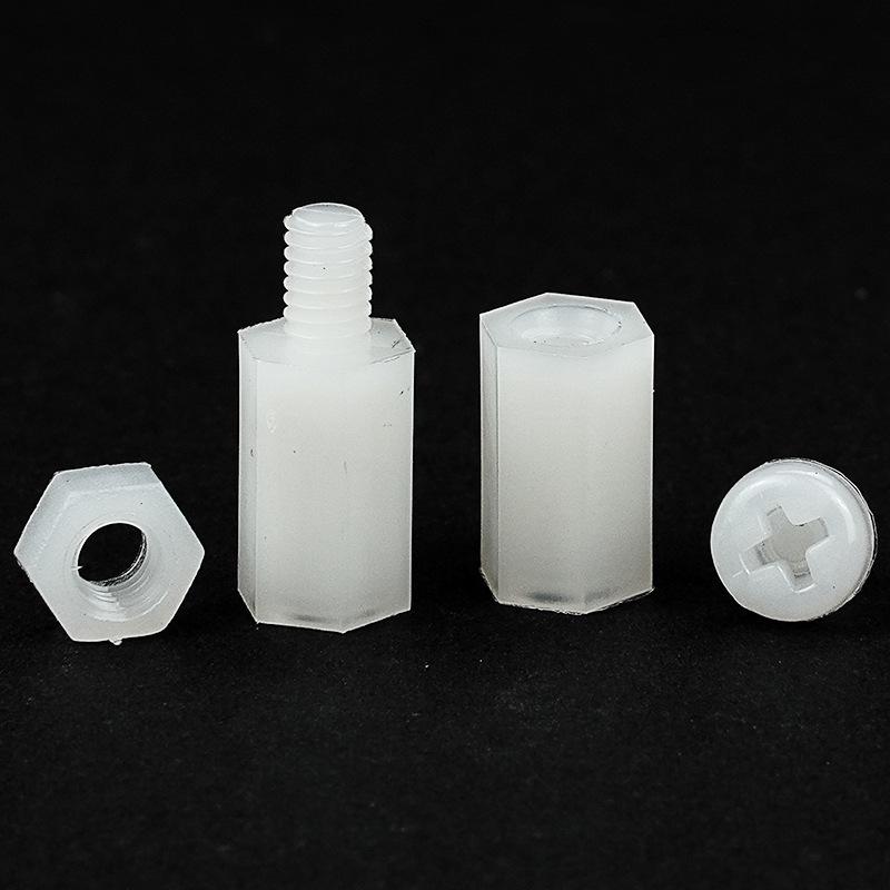 Nylon Column Set with Spacer & Round Head Machine Wire