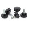 5Pcs Clamping Knob Screw Handgrips Male Thread Hand Tightening Fasteners M8x32x20