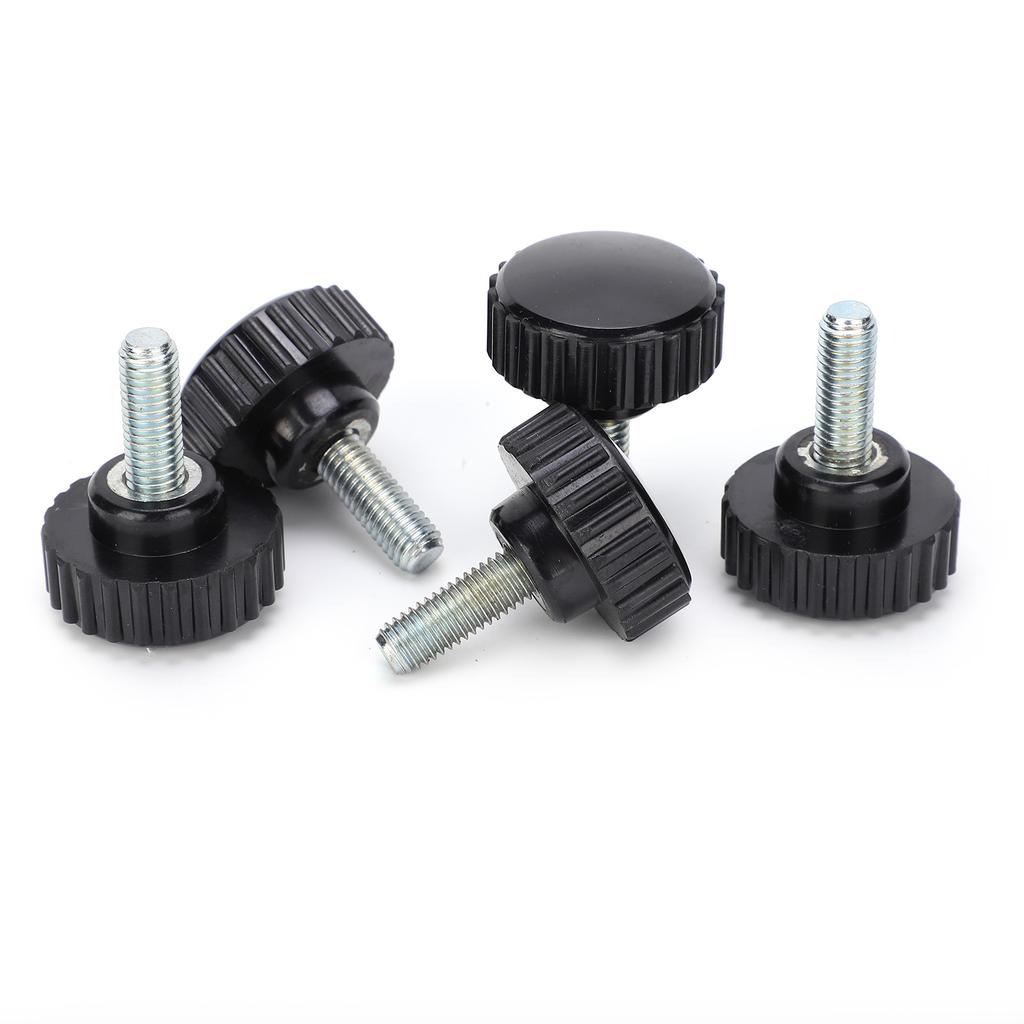 5Pcs Clamping Knob Screw Handgrips Male Thread Hand Tightening Fasteners M8x32x20