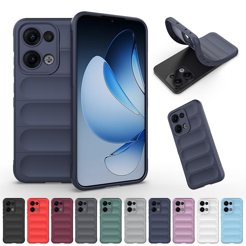 Flexible Skin Feeling Silicone Shockproof Case for OPPO Reno 13 Pro 5G Protective Cover Fundas Coque Capa
