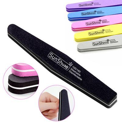 10Pcs 100/180 Sanding Block Buffing Files Nail Art Tips Buffer Sponge