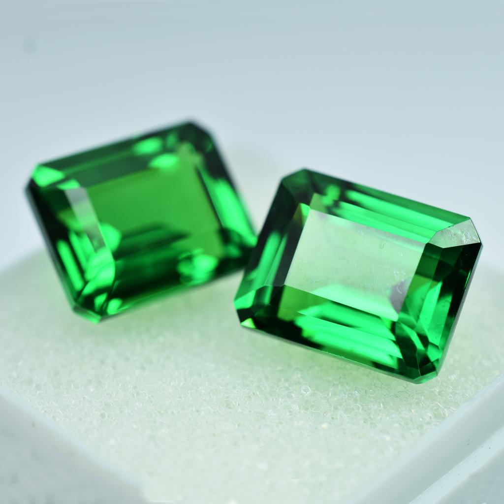 Tsavorite Garnet Flawless Ceylon 20 Ct Loose Gemstones Emerald Excellent Cut AAA