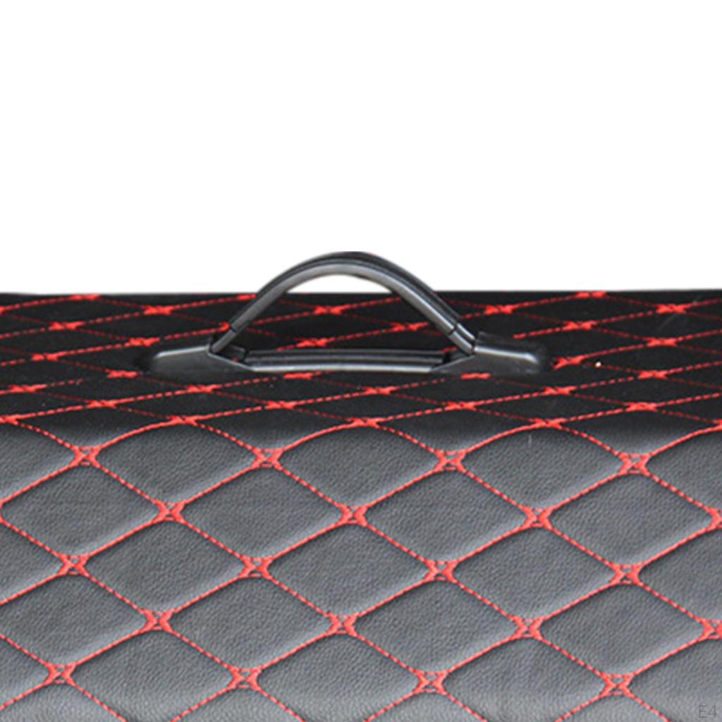 Trunk Storage Box Organizer Multipurpose Stowing ing PU Portable Waterproof Large Capacity Case