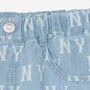 New MLB SS24 Shorts Kids' Light Blue 7ASMM0543-50BLL